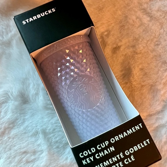 NEW ❄️ Starbucks holiday Icy Keychain Ornament